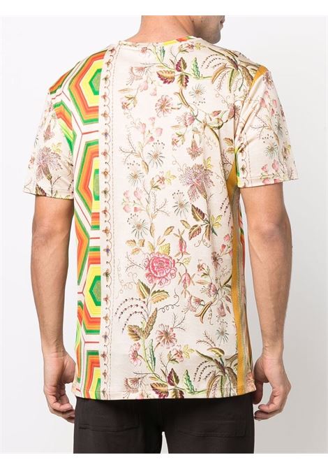 t-shirt manica corta con stampa floreale PIERRE LOUIS MASCIA | T-shirt | FEBO/S11416124581
